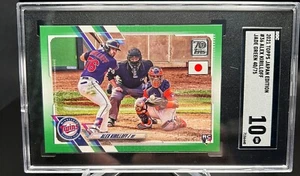 2021 Topps Japan Edition Jade Green Parallel /75 Alex Kirilloff RC #36 SGC 10 - Bild 1 von 2