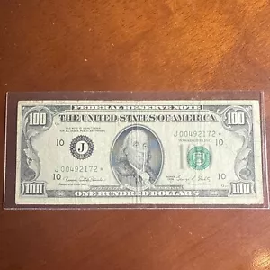 $100 Bill Star Notes! Rare! 1969 C - Good Condition! - Picture 1 of 7