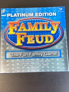 Nuevo juego de mesa FAMILY FEUD edición platino. Tarjetas NUEVAS/selladas - Imagen 1 de 8