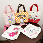 Canvas Women's Versatile And Fashionable Fabric Storage Bag Handbag Lunch Box