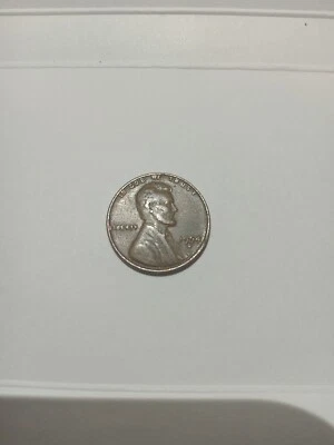 1954 d wheat penny error - Image 1 of 2