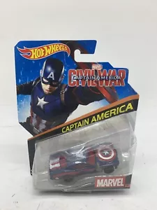 Vehículo fundido a presión Hot Wheels Marvel Civil War escala 1:64: #29 CAPITÁN AMÉRICA - Imagen 1 de 4