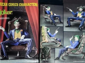8"JOKER Comic Version sitting on Throne Unbuilt Unpainted Vinyl Model Kit 1/8 - Picture 1 of 2