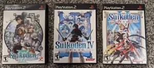 Suikoden PS2 Lot: III IV V (3 + 4 + 5) Komplett CIB RPG Top ANSEHEN! - Bild 1 von 6