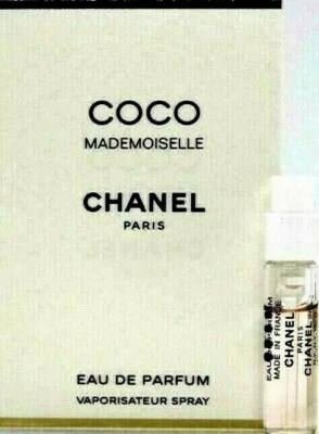 Туалетная вода-спрей для женщин Chanel Coco Mademoiselle флакон 0,05 унции новый размер образца! - Изображение 1 из 4