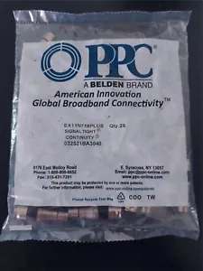 ( Paquete de 50 ) Connector de compresión PPC Belden RG11 EX11N716PLUS - Bild 1 von 12