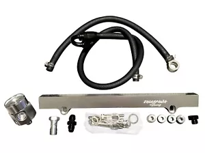 Kit de actualización de riel de combustible de alto flujo FPR MK4 VW Audi 1.8T Jetta GTI GLI 337 TT - Imagen 1 de 7
