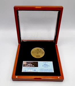 Disney Legends D23 Expo 2011 Bronze Medallion Coin Limited Edition 167 of 300 - Picture 1 of 9
