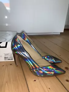 Designer Pumps High Heels Leder Michael Sontag for Görtz Gr. 40 neu - Bild 1 von 10