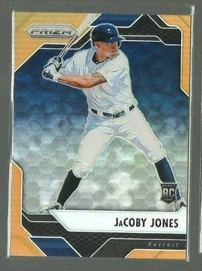  2017 Panini Prizm Orange #18 Jacoby Jones RC 308/399 (ref 67664) - Image 1 of 1