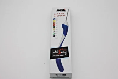 Addi Swing Maxi   Wollhäkelnadeln, 4 mm, 17 cm  NEU - Bild 1 von 4