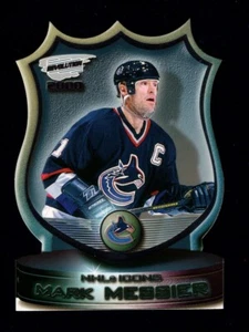 Mark Messier 1999-00 Pacific Revolution NHL Icons Die Cut Insert #20 - Picture 1 of 2