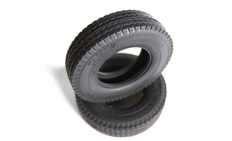 Tamiya 1:14 Truckreifen (2) hart / 22mm - 300056527 - Bild 1 von 1
