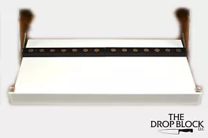 Drop Block Under Cabinet Knife Storage Rack - Small, White - Picture 1 of 3