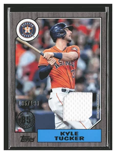Kyle Tucker - 2022 Topps '87 Topps Relics Black #87BRKT - Imagen 1 de 2