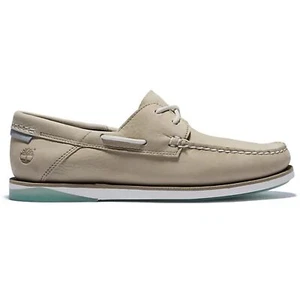 Timberland Atlantis Break Boat Shoe Light Taupe Nubuck Herren Leder Boot Schuhe - Bild 1 von 2