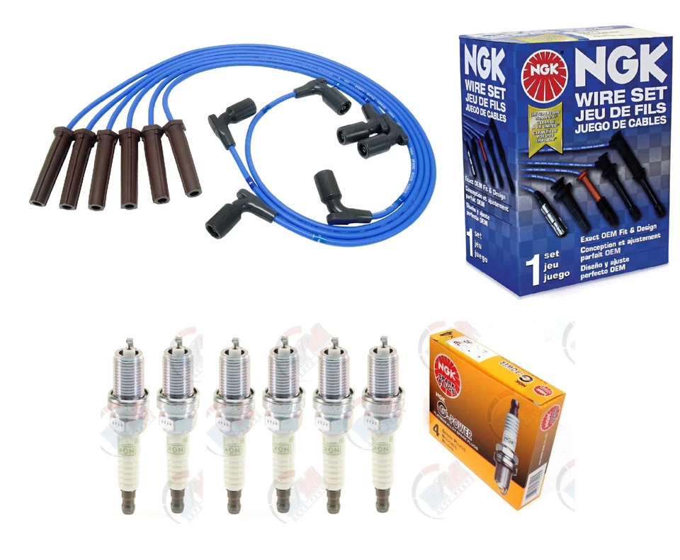 Kit de cables y bujías NGK BLUE para Equinox Torrent 3,4 L 2005-2009 Foto 1 de 1