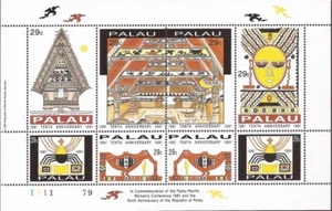 Palau - 1991 Women’s Conference 10th Anniversary - 8 Stamp Sheet #293 - Bild 1 von 1