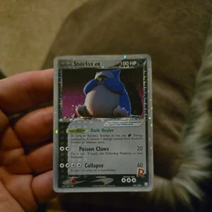2004 Pokemon EX Team Rocket Return Rocket's Snorlax EX 104/109 Holo Foil - Picture 1 of 10