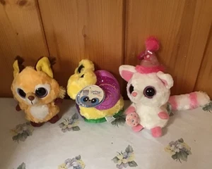 Aurora YooHoo & Friends Plüsch-Set - FUCHS ?, Geburtstag LEMUR & Schnecke - kostenloser Versand - Bild 1 von 7