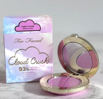 Too Faced Cloud Crush Blurring Blush in Candy Clouds .17 oz New in Box - Image 1 of 4