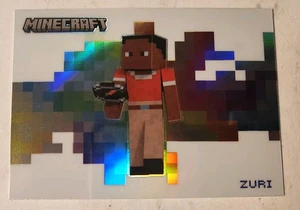 ZURI 2024 Panini Minecraft #9 Colorblast Color Blast Prizm - Foto 1 di 2