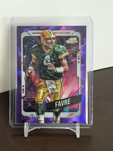 2024 Topps Cosmic Chrome Brett Favre Purple Nebula Refractor /150 Packers - Picture 1 of 3