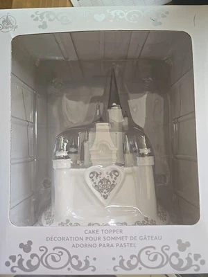 Cuento de hadas Disney boda fantasía castillo adorno de pastel Foto 1 de 4