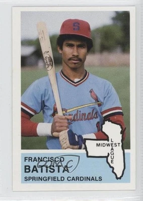 1982 Fritsch Midwest League Stars of Tomorrow Francisco Batista #293 - Image 1 of 2