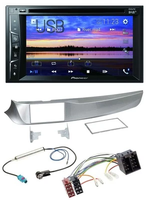 Pioneer Bluetooth 2DIN USB DVD DAB MP3 Autoradio für Alfa Giulietta 05/2010-10/2 - Bild 1 von 4