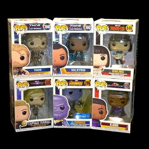 Funko POP!  Marvel Studios Vinyl Figures Lot of 6 Orignal Boxes - Picture 1 of 3