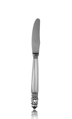 Georg Jensen Acorn Sterling Silver Luncheon Knife Long Handle 024 - Image 1 of 4