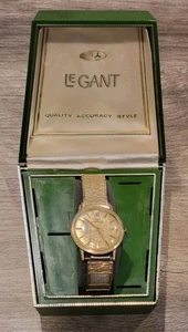 Wittnauer Geneve vintage Watch 10k Gold Fill & RGP 17 j Gold Dial Swiss Art Deco - Picture 1 of 23