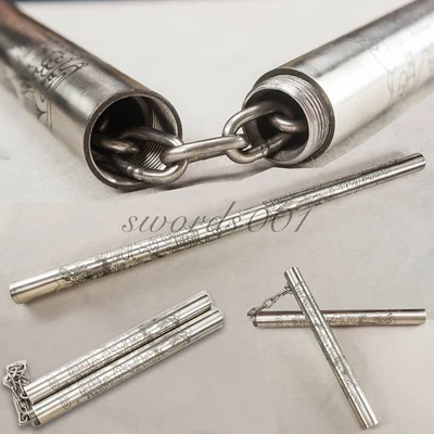 SJ SHI JIAN Professional Training Nunchaku Steel Fitness Tool Premium Collectible Nunchucks