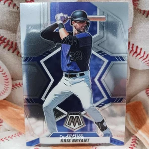 2022 Panini Mosaic - Kris Bryant #23 - Colorado Rockies *EX* - Picture 1 of 2