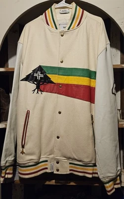 Lifted Research Group Varsity Rasta Jacket 3XL - Image 1 of 4