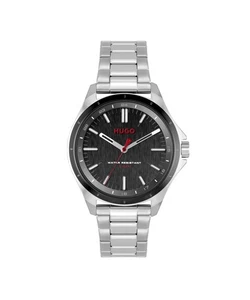 Men's #Complete Stainless Steel and Ionic Plated Black Steel Case and Stainle... - Bild 1 von 4