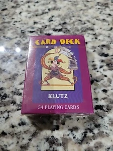 NUEVO Paquete De Colección KLUTZ Tarjetas de Juego Palo Alto, CA Paquete Desgarrado Pero Sin Abrir - Imagen 1 de 5