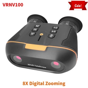 VRNV100 3D VR Kopfmontiertes Nachtsicht Teleskop 8-fach Digitalzoom Fernglas - Bild 1 von 8