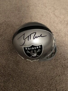 Jerry Rice Oakland Raiders Signed Mini Helmet PSA DNA - Picture 1 of 3