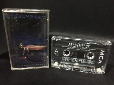 Glam Metal 90s Steel Heart Tangled in Reins Cassette Tape (BMG Thailand 1992) - Image 1 of 3