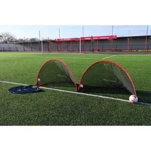 Precision Pop-Up Goals (Set of 2 Goals) - 3 Sizes Available / Garden / Training - Picture 1 of 8