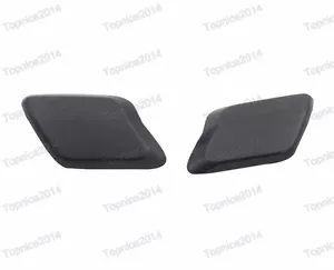 1 Pair Bumper Headlight Sprayer Washer Nozzle Covers For Ford Mondeo 2011-2012 - Picture 1 of 2