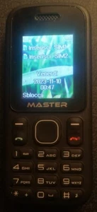 MASTER MF015 - CELLULARE DUAL SIM - ORIGINALE RARO DA COLLEZIONE - Foto 1 di 4