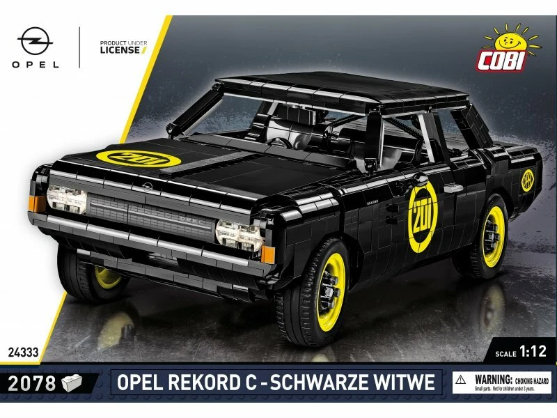 COBI 24333 - Classic Collection - 1:12 Opel Record C Black Widow - New - Image 1 of 1