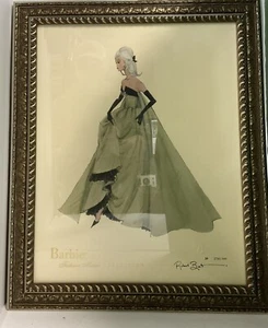 Lisette Barbie Doll Robert Best 2701/5000 With COA Framed 20”x16” Art Print - Picture 1 of 24