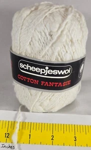 Mayflower Yarn Scheeppjeswol Cotton Fantasie 100% Cotton 82y 50g - Picture 1 of 2