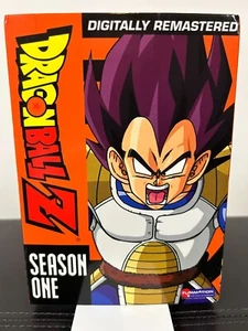Dragon Ball Z: Season One - THE COMPLETE VEGETA SAGA (DVD) UNCUT & REMASTERED - Picture 1 of 4