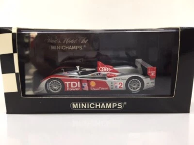 1:43 MINICHAMPS 400071692 AUDI R10 SEBRING 2007 12HRS WINNERS BIELA-PIRRO-WERNER - Immagine 1 di 3