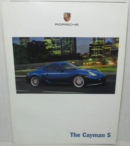 Porsche Cayman S Car 2005 Sales Brochure Catalog Color Specs Features 90 Pages - Picture 1 of 3